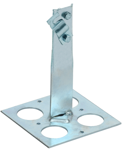 Держатель проводника круглого 6-10мм винтовой IEK (ZDP85-14-1-16-90) в Белгороде Крепеж Pintop.ru