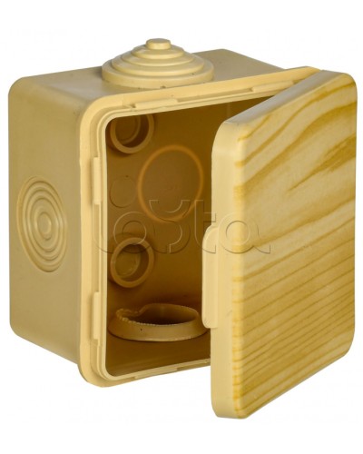 Коробка расп. КМ для о/п D=85х40мм IP54 4 вв. сосна IEK (UKO21-085-040-000-K34-54) в Белгороде Распределительные коробки Pintop.ru