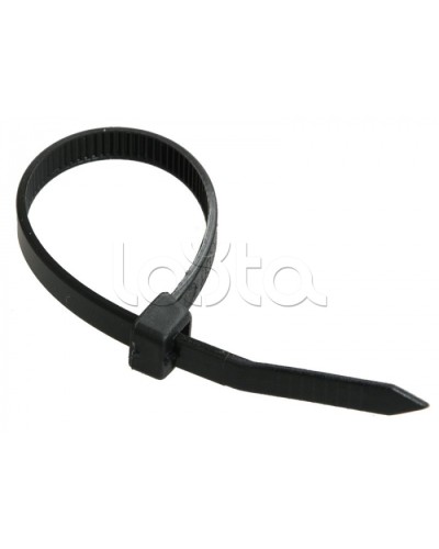 Хомут 4,8x400 мм нейлон, черный (100 шт/уп) IEK (UHH32-D048-400-100) в Белгороде Стяжки-хомуты Pintop.ru