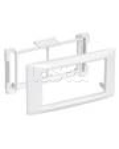 Рамка и суппорт на 4 модуля 45×45 IEK CKK-40D-RSU4-075-K01 в Белгороде Распределительные коробки Pintop.ru