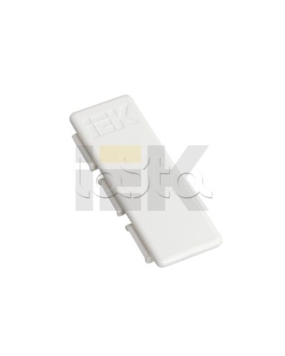 Соединитель на стык для закрытия распила c лицевой стороны при соединении кабель-каналов типоразмера 100х60 IEK (CKK-40D-SL75-K01) в Белгороде Аксессуары для кабель-канала Pintop.ru