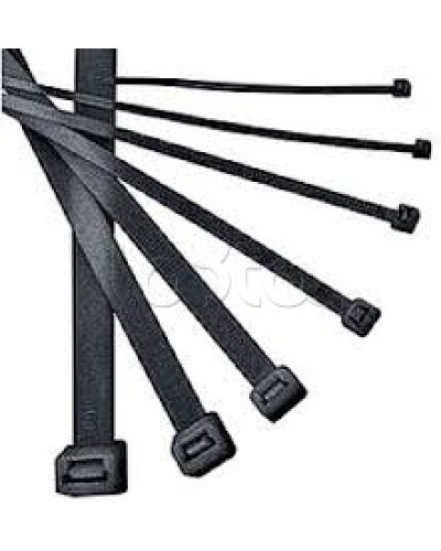 Хомут 4,8x300 мм нейлон, черный (100 шт/уп) IEK UHH32-D048-300-100 в Белгороде Стяжки-хомуты Pintop.ru