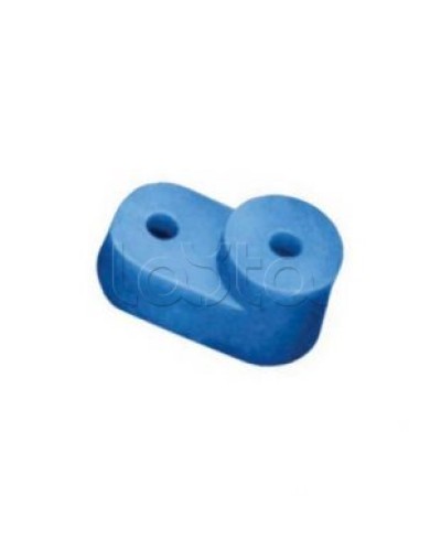 Угловой изолятор для «0» шины синий IEK YIS32 в Белгороде Клеммные колодки Pintop.ru