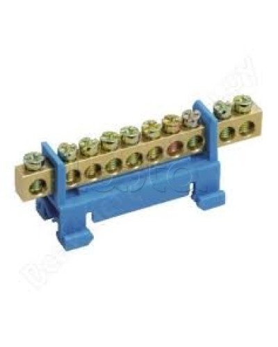 Шина нулевая с DIN-изолятором типа «Стойка» ШНИ-6х9-14-С-С IEK YNN10-69-14P-K07 в Белгороде Клеммные колодки Pintop.ru