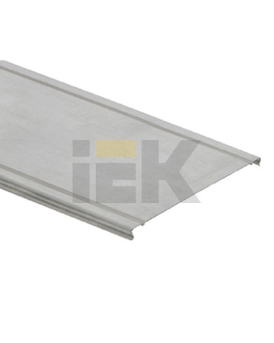 Крышка на лоток осн. 400 мм IEK CLP1K-400-3 в Белгороде Аксессуары для лотков Pintop.ru