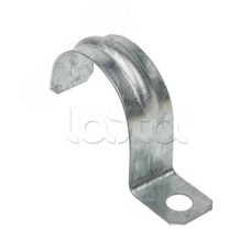 Скоба металлическая однолапковая d38-40мм IEK (50 шт/упак.) (CMAT10-38-100)