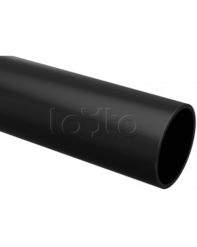 Труба гладкая жесткая ПВХ D=20мм черная 3м (93м/компл) IEK (CTR10-020-K02-093) в Белгороде Гладкая труба Pintop.ru