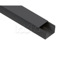 Кабель-канал 60х40 "ЭЛЕКОР" черный (18м) IEK (EL-KK10-060-040-1-K02)