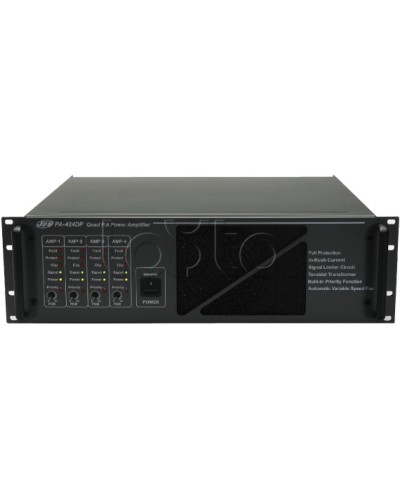 Усилитель мощности 4-x канальный JDM PA-412DP в Белгороде Усилители Pintop.ru
