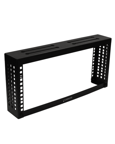 Рама 19 для монтажа под лоток, 4U, черная LANMASTER LAN-MT-FRM-4U-BK в Белгороде Аксессуары для стоек и шкафов Pintop.ru
