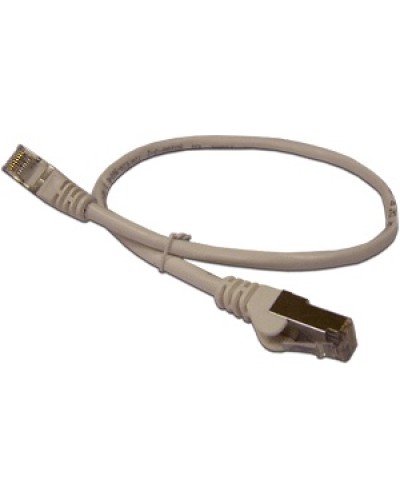 Патч-корд RJ45 - RJ45, 4 пары, FTP, категория 6, 0.5 м, серый LANMASTER LAN6-S45-45-0.5-GY в Белгороде Патчкорды (медные) Pintop.ru