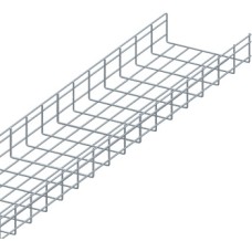 Лоток проволочный 100х200мм, Ф3.8мм, оцинкованный (3 м) LANMASTER LAN-MT100x200-3.8EZ