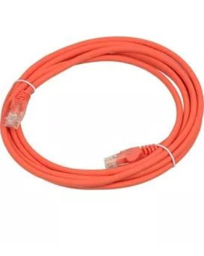 Патч-корд RJ45 - RJ45, 4 пары, UTP, категория 6, 2 м, оранжевый, LSZH LANMASTER LAN-PC45/U6-2.0-OR в Белгороде Патч-корды и пигтейлы Pintop.ru