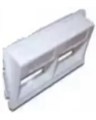 Рамка адаптерная LANMASTER LAN-WA-P2H/A-WH в Белгороде Коммутационные изделия Pintop.ru