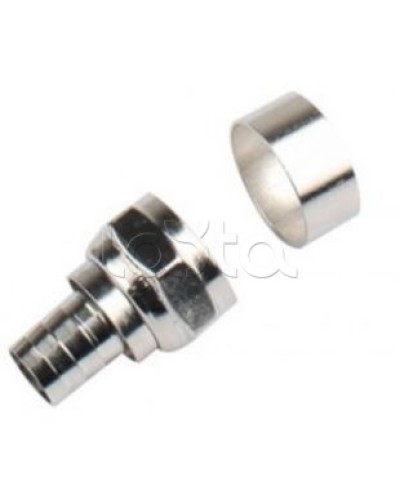 Штекер F-разъем под обжим (RG59) LAZSO APFC12-RG59(100) в Белгороде Коннекторы Pintop.ru