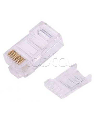 Штекер RJ45 (8P8C) CAT6 со вставкой LAZSO APJ15 в Белгороде Коннекторы Pintop.ru