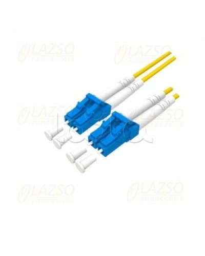 Патч-корд оптический Lazso PC-DU-LC/LC(3m) в Белгороде Патч-корды и пигтейлы Pintop.ru