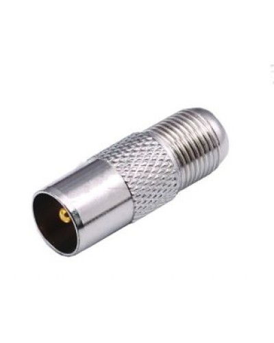 Переходник PAL (TV) штекер - F розетка LAZSO APTVF10 в Белгороде Коннекторы Pintop.ru