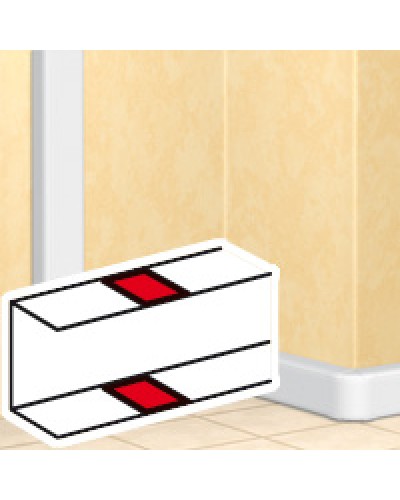 Накладка на стык кабель-канала 105х50 LEGRAND 010696 в Белгороде Аксессуары для кабель-канала Pintop.ru