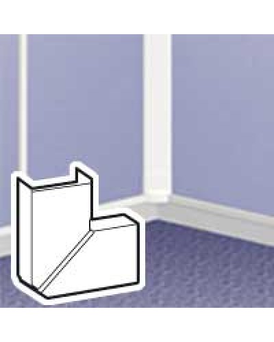 Угол плоский переменный для мини-канала 75х20 LEGRAND 030303 в Белгороде Аксессуары для кабель-канала Pintop.ru
