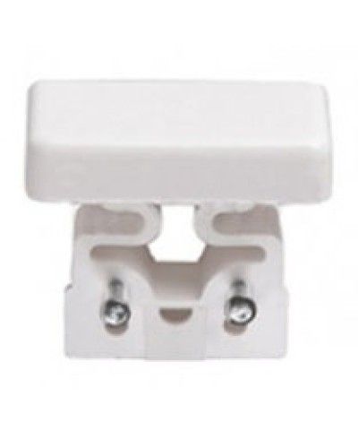 Заглушка торцевая для мини-плинтуса DLPlus 32x16 белая Legrand 031207 в Белгороде Аксессуары для кабель-канала Pintop.ru