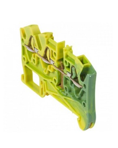 Клемма 4х5 1вх/2вых заземление Legrand 037210 в Белгороде Клеммные колодки Pintop.ru