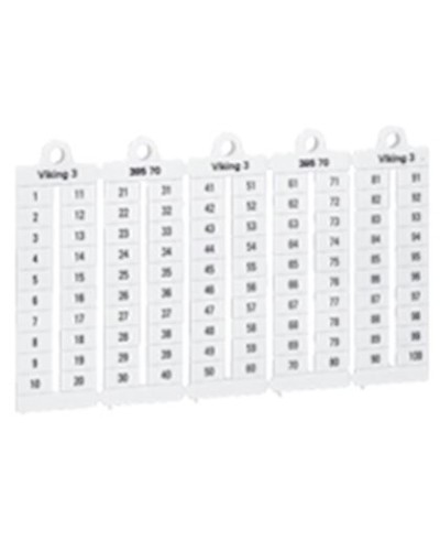 Пластина маркерная Legrand 039517 в Белгороде Аксессуары для кабель-канала Pintop.ru