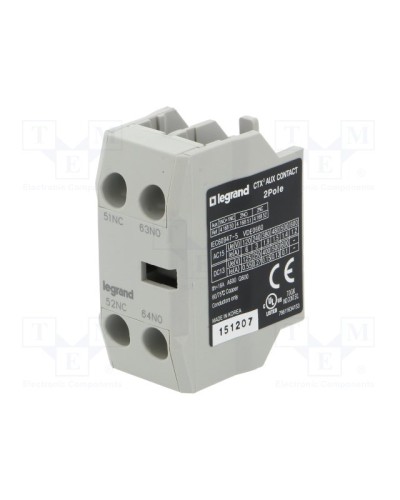 Блок вспомогательных контактов Legrand 416850 в Белгороде Дополнительное оборудование для сетей Pintop.ru