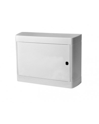 Накладной распределительный щит Nedbox с белой дверью 1 рейка х 12 (+1) модулей Legrand 601236 в Белгороде Боксы для автоматов Pintop.ru