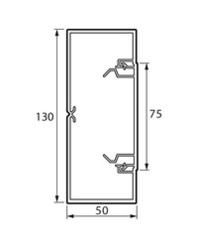 Кабель-канал METRA 130x50 Legrand (638082) в Белгороде Кабель-канал Pintop.ru