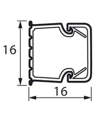 Кабель-канал METRA 16x16 Legrand (638191) в Белгороде Кабель-канал Pintop.ru