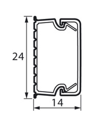 Кабель-канал METRA 24x14 Legrand (638193) в Белгороде Кабель-канал Pintop.ru