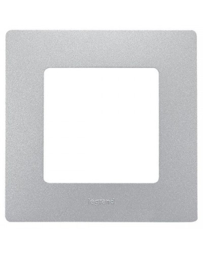 Рамка 1 пост Etika алюминий Legrand 672551 в Белгороде Аксессуары для кабель-канала Pintop.ru