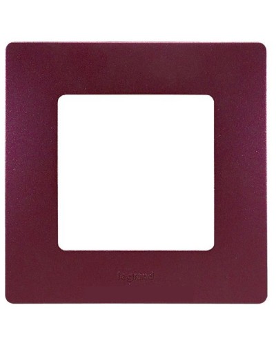 Рамка 1 пост Etika сливовый Legrand 672561 в Белгороде Аксессуары для кабель-канала Pintop.ru