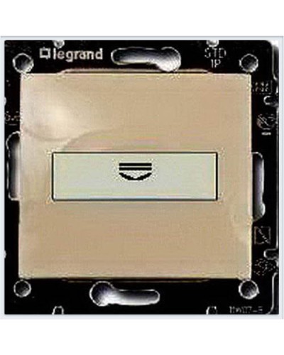 Выключатель c картой 10А слоновая кость Valena Legrand 774134 в Белгороде Аксессуары для кабель-канала Pintop.ru