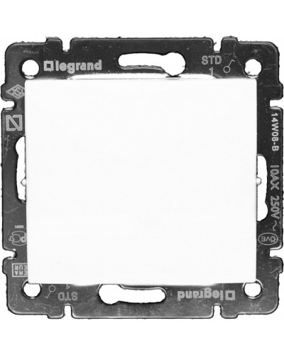 Переключатель промежуточный Valena 10 AX 250 В белый Legrand 774407 в Белгороде Аксессуары для кабель-канала Pintop.ru