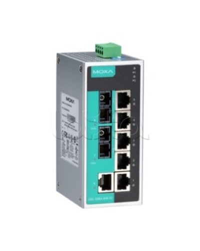 Коммутатор неуправляемый промышленный 8-портовый Moxa EDS-208A-SS-SC в Белгороде Коммутаторы Pintop.ru