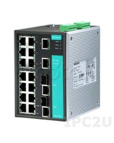 Коммутатор управляемый промышленный 18-портовыйMoxa EDS-518A в Белгороде Коммутаторы Pintop.ru