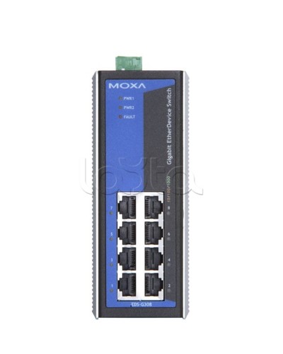 Коммутатор неуправляемый промышленный 8-портовый Moxa EDS-G308 в Белгороде Коммутаторы Pintop.ru