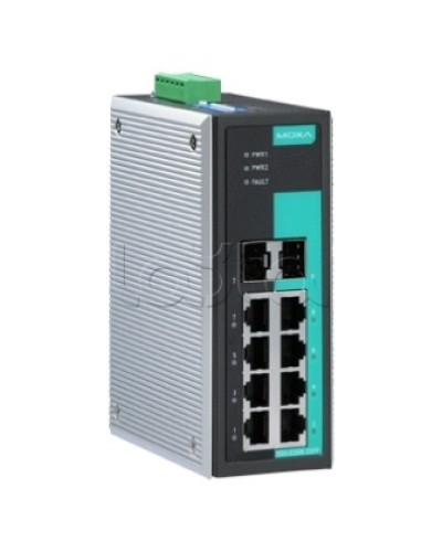 Коммутатор неуправляемый промышленный 8-портовый Moxa EDS-G308-2SFP в Белгороде Коммутаторы Pintop.ru