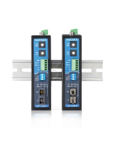 Конвертор RS-232/422/485 в оптику SC Moxa ICF-1150-S-SC в Белгороде Дополнительное оборудование для ОПС Pintop.ru