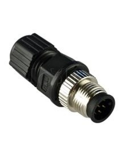 Разъем M12A папа (8-конт.)Moxa M12A-8PMM-IP68 в Белгороде Коннекторы Pintop.ru