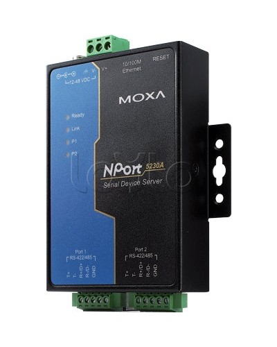 Сервер 2-портовый RS-422/485 в Ethernet Moxa NPort 5230A в Белгороде Дополнительное оборудование для ОПС Pintop.ru