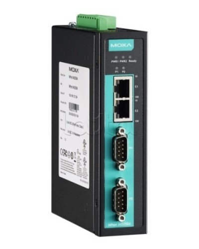 Сервер 2-портовый RS-232/422/485 в Ethernet Moxa NPort IA-5250AI-T-IEX в Белгороде Дополнительное оборудование для ОПС Pintop.ru