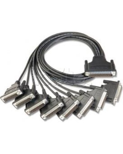 Кабель для 8-портовых плат ISA, PCI, Universal PCI Moxa Opt-8C (CBL-M62M25x8) в Белгороде Дополнительное оборудование для ОПС Pintop.ru