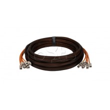 Кабельная сборка NIKOMAX, 5e, экранированная, LSZH нг(А)-HFLTx, 10м (NMC-CA6SD2-920C-FT-FT-010)