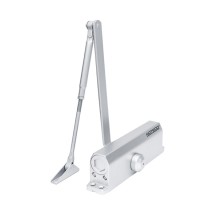 Доводчик NOTEDO DC-110 DA EN3-4, с задержкой закрывания, с рычажной тягой, (бронза) (RAL7013)