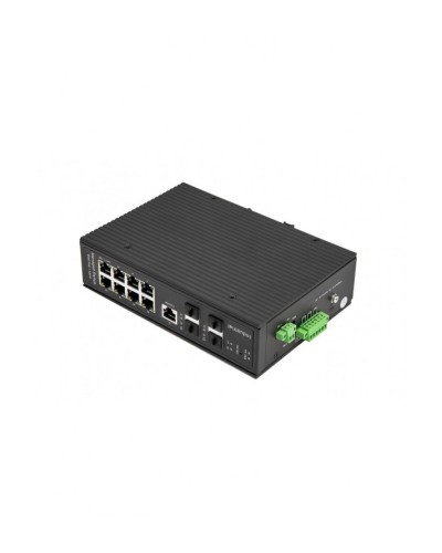 Промышленный управляемый (L2+) HiPoE коммутатор NST NS-SW-8G4G-PL/IM в Белгороде Коммутаторы Pintop.ru