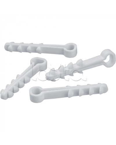 Дюбель-хомут Navigator 93 751 NCU-F-6-12-45-100-WH (100 шт/упак) в Белгороде Крепеж: Дюбели, шурупы, саморезы Pintop.ru