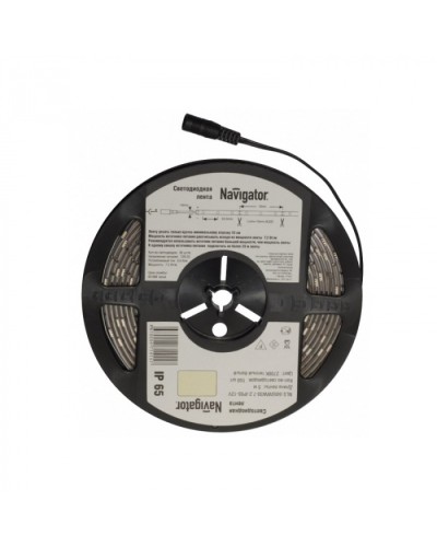 Лента светодиодная Navigator 71 419 NLS-5050G30-7.2-IP65-12V R5 xxx в Белгороде Источники света(Лампы) Pintop.ru